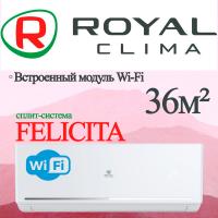 ROYAL CLIMA Классические сплит-системы серии FELICITA RC-FC35HN с установкой