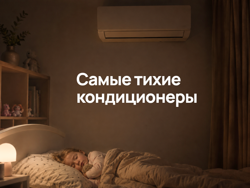 Тихие кондиционеры