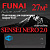 FUNAI Классические сплит-системы серии SENSEI NERO 2.0 RAC-SNN25HP.D07 с установкой