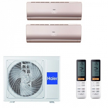 Мульти сплит-система Haier 2U40S2SM1FA / AS25S2SF2FA-G на 2 комнаты с установкой